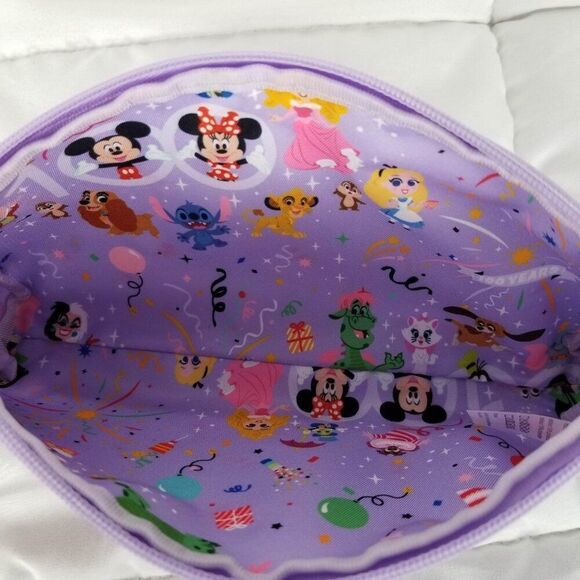 * JuJuBe Disney Be Set Century of Magic 100 Years 3 Zip Bag Pouch 2 Straps Ariel - Picture 2 of 10